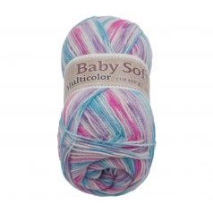 Příze BABY SOFT multicolor