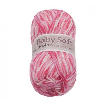 Příze BABY SOFT multicolor