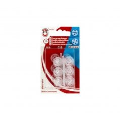 Knoflík stiskací s podložkou - průchodka