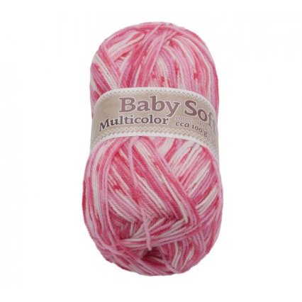 Příze BABY SOFT multicolor